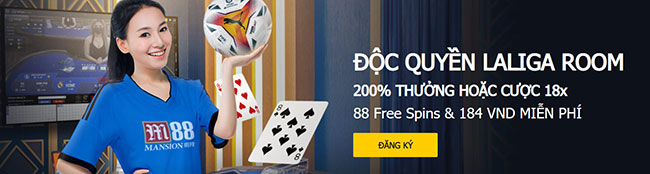 La Liga Room - Sảnh casino độc quyền tại nhà cái M88