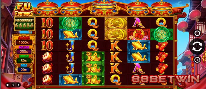 Tìm kiếm may mắn cùng Fu Fortunes Megaways Slot tại M88 - 88betwin