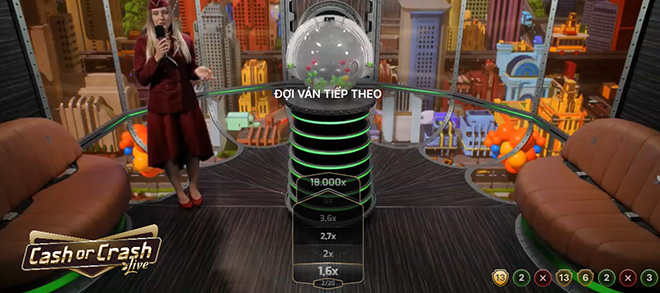 Cách chơi game truyền hình Cash or Crash tại nhà cái M88 - 88betwin