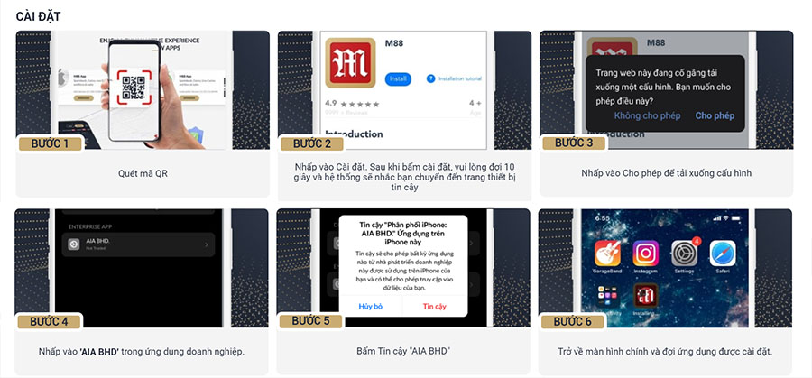 M88 Mobile - Tải ứng dụng M88 cho điện thoại android & IOS