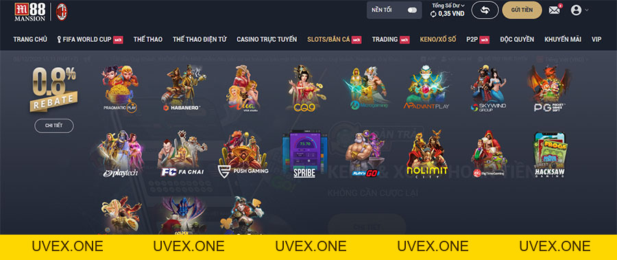 Slot game M88 - Nền tảng giải trí hàng đầu Châu Á