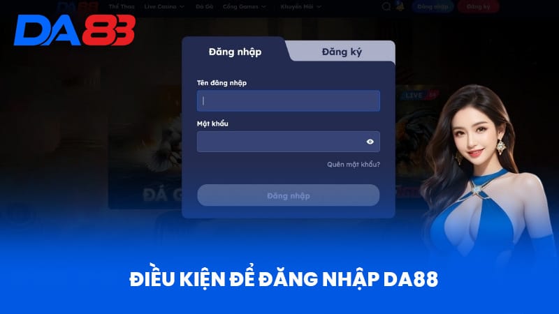 Đăng Nhập DA88 - Hướng Dẫn Chi Tiết Từ A Đến Z Cho Người Mới