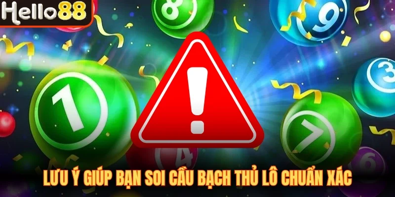 Soi Cầu Bạch Thủ Lô Hôm Nay Phát Tài Trúng Cực Lớn