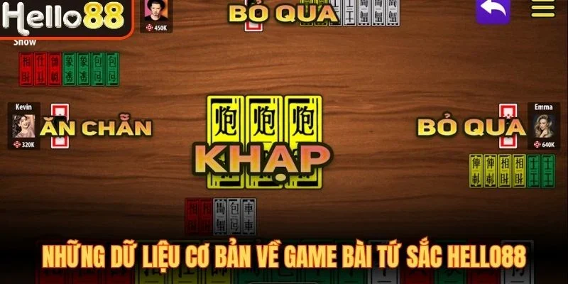 Game Bài Tứ Sắc Hello88 - Giải Trí Thông Minh, Cực Thú Vị