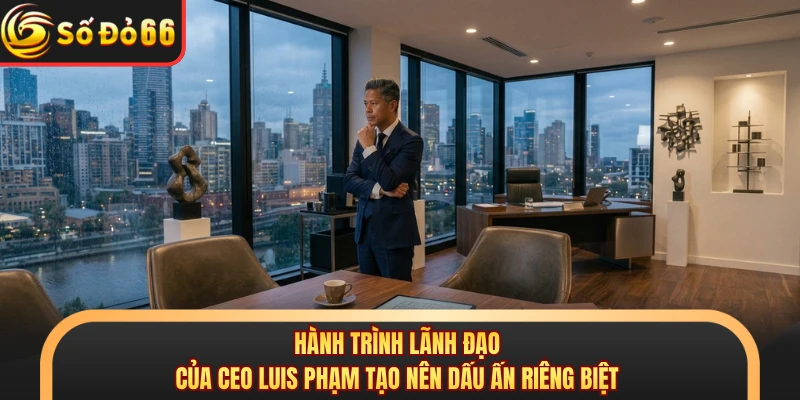CEO Luis Phạm Và Hành Trình Đưa SODO66 Phát Triển Bền Vững