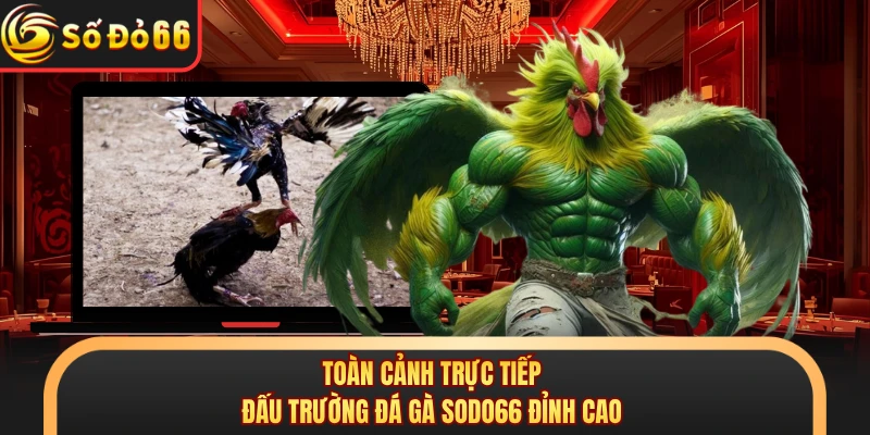 Đá Gà SODO66 - Đấu Trường Sản Sinh Ra Hàng Loạt Triệu Phú